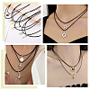 40Pcs 4 Colors Round Waxed Cord Necklace Making NJEW-AR0001-06-5
