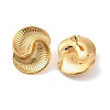 304 Stainless Steel Stud Earrings for Women EJEW-E313-04G-2