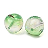 Electroplate Transparent Resin Imitation Food Beads RE-CBABCB4-02A-2