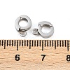 304 Stainless Steel Twister Clasps STAS-B095-04P-01-3