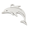 Non-Tarnish 304 Stainless Steel Pendants STAS-B056-10P-02-2