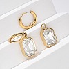 Ion Plating(IP) 304 Stainless Steel Hoop Earring EJEW-C017-06G-03-3