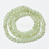 Electroplate Glass Beads Strands EGLA-A034-J4mm-H03-2