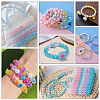 100Pcs Opaque Acrylic Beads OACR-PA0001-31C-5