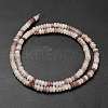 Natural Lepidolite/Purple Mica Stone Beads Strands G-L635-A30-4x2mm-4