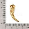 Rack Plating Brass Micro Pave Cubic Zirconia Pendants ZIRC-F142-18G-3