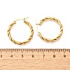 201 Stainless Steel Hoop Earrings EJEW-Q026-09G-3