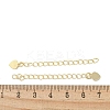 Rack Plating Brass Chain Extender FIND-T071-16G-01-3