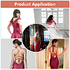 Women's Wedding Dress Zipper Replacement DIY-WH0128-10B-5