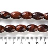 Dyed Natural Tiger Eye Beads Strands G-C135-J02-01-5