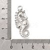 304 Stainless Steel Pave Natural Paua Shell Pendants STAS-C122-21D-01P-3