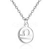 Non-Tarnish 201 Stainless Steel Pendants Necklaces NJEW-S063-TN505-7-1