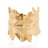 Ion Plating(IP) 304 Stainless Steel Cuff Rings for Women RJEW-N052-02G-2