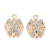 Alloy Rhinestone Pendants FIND-N008-04KCG-1