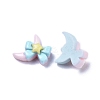 Opaque Cute Resin Decoden Cabochons RESI-B024-03G-2