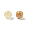 Heated Natural Citrine Sphere Beads G-P520-19-2