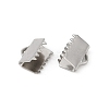 304 Stainless Steel Ribbon Crimp Ends STAS-E471-05I-P-2