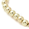 Electroplated Synthetic Magnetic Hematite Beads Strands X-G-L613-F01-01A-2