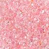 6/0 Spray Paint Fringe Glass Seed Beads SEED-H003-11D-2