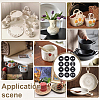 12Pcs Black Clay Acrylic Edge Template Set FIND-FG0004-80-5