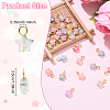 30Pcs Acrylic Pendants PALLOY-YW00062-01-3