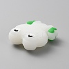 Frog Luminous Food Grade Eco-Friendly Silicone Beads LS-SIL-WH0003-12F-2