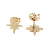 PVD Vacuum Plating 304 Stainless Steel Stud Earrings for Women EJEW-A048-10G-2