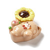 Opaque Resin Decoden Cabochons LS-CRES-L042-A05-2
