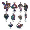 20Pcs 10 Style Alloy Pendants FIND-LS0001-29MC-3