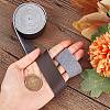 Flat Microfiber Imitation Leather Cord LC-WH0006-07B-03-3