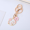 Alloy Enamel Pendants Keychain LS-KEYC-PW0002-102A-1
