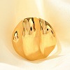 304 Stainless Steel Open Cuff Rings for Women LS-STAS-Z108-05G-01-1