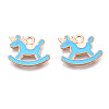 Alloy Enamel Pendants ENAM-S115-040C-2