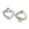 Tibetan Style Alloy Pendants FIND-U015-15AS-2