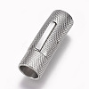 Tarnish Resistant 304 Stainless Steel Bayonet Clasps X-STAS-A035B-8P-2