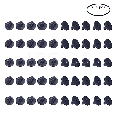 Rubber Brooch Findings FIND-PH0011-01-1