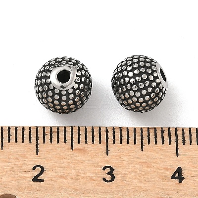 Retro 316 Surgical Stainless Steel Beads STAS-L307-17AS-04-1
