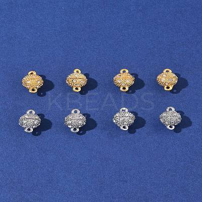 8 Sets 2 Colors Alloy Magnetic Clasps FIND-FS0003-55-1