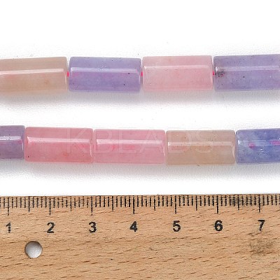 Dyed Natural Malaysia Jade Beads Strands G-C285-B01-01A-1