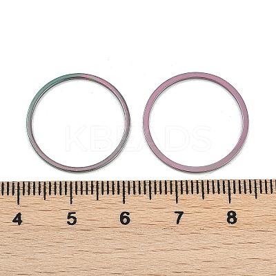Ion Plating(IP) 304 Stainless Steel Linking Ring STAS-S079-13-B04-M-NF-1