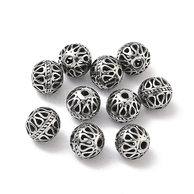 Retro 316 Surgical Stainless Steel Beads STAS-L307-17AS-06-1