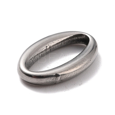 Non-Tarnish 304 Stainless Steel Linking Ring Pendants STAS-B024-31P-1
