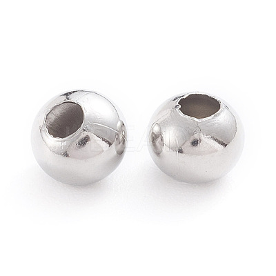 Tarnish Resistant 304 Stainless Steel Beads STAS-G230-P06-1