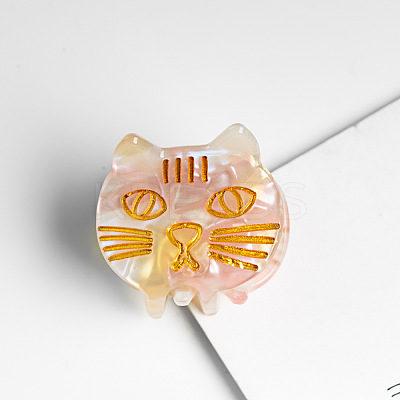 Cute Cat Shape Hair Claw Clip WG62904-05-1