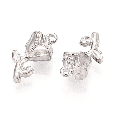 304 Stainless Steel Pendants STAS-N114-51P-1