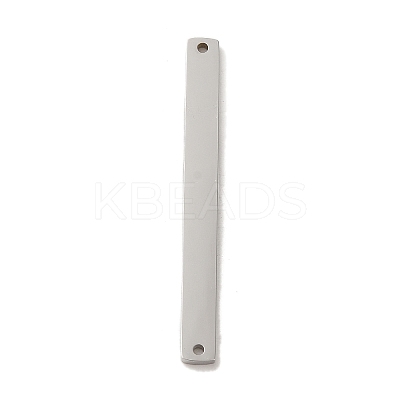 Non-Tarnish 304 Stainless Steel Connector Charms STAS-R117-02A-P-1