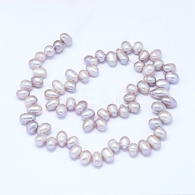 Natural Cultured Freshwater Pearl Beads Strands PEAR-G004-01B-01-X-1