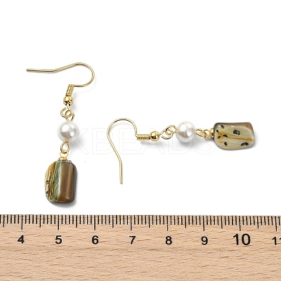 304 Stainless Steel Dangle Earrings EJEW-JE07160-1