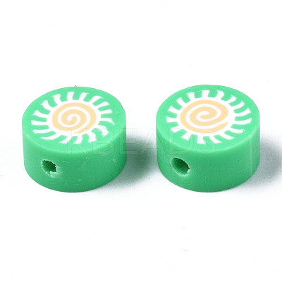 Handmade Polymer Clay Beads CLAY-N008-037E-1
