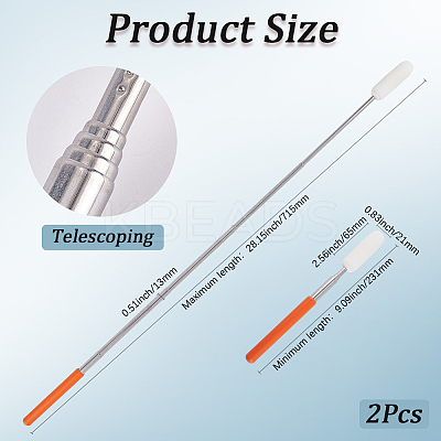 Adjustable Sponge Clay Sculpture Tool AJEW-WH0348-498A-1